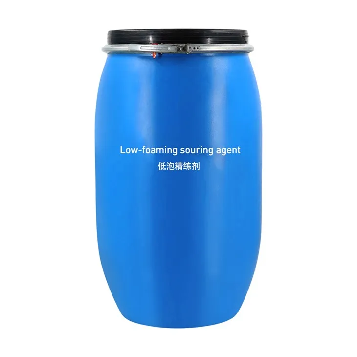 Lavtskummende syrningsmiddel